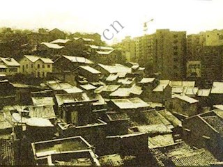70年代的学田湾居民区