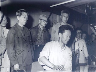 1978年5月25－28日，方毅副总理视察重庆市情报所