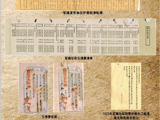 民国时期万县海关档案展览 05